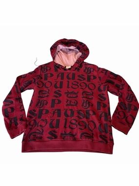U.S. Polo Assn. Red & Black Graphic Hoodie – Boys 14